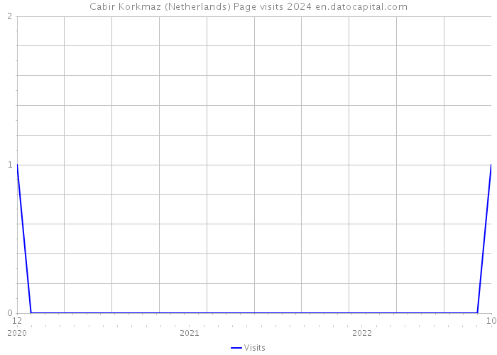 Cabir Korkmaz (Netherlands) Page visits 2024 