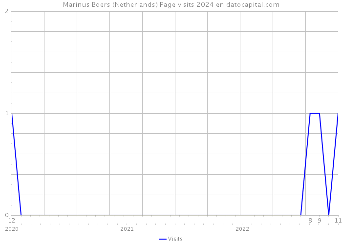 Marinus Boers (Netherlands) Page visits 2024 
