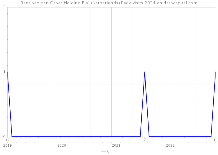 Rens van den Oever Holding B.V. (Netherlands) Page visits 2024 