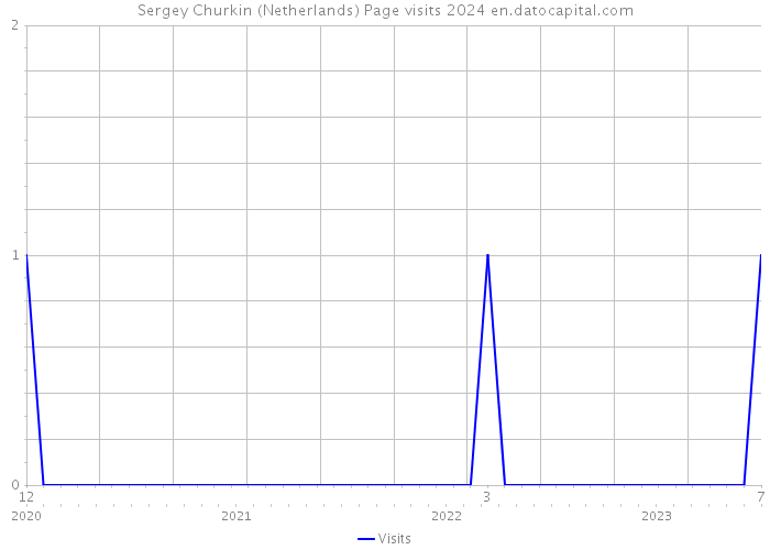 Sergey Churkin (Netherlands) Page visits 2024 