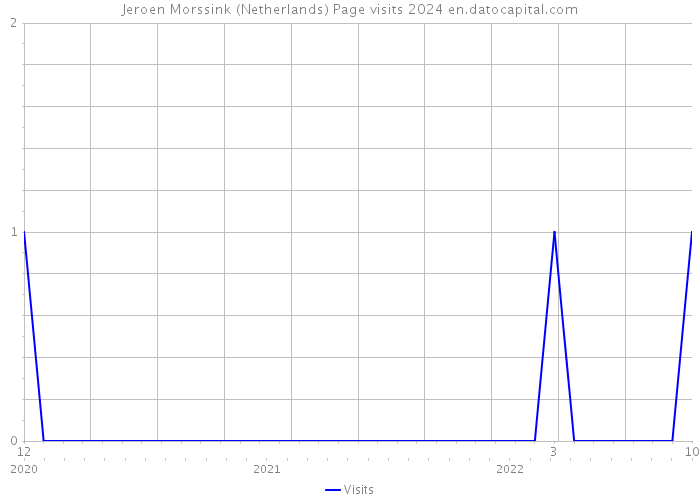 Jeroen Morssink (Netherlands) Page visits 2024 