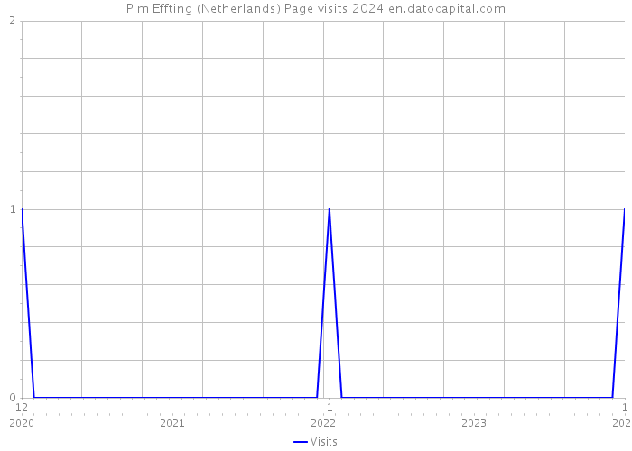 Pim Effting (Netherlands) Page visits 2024 