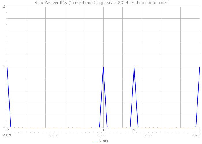 Bold Weever B.V. (Netherlands) Page visits 2024 