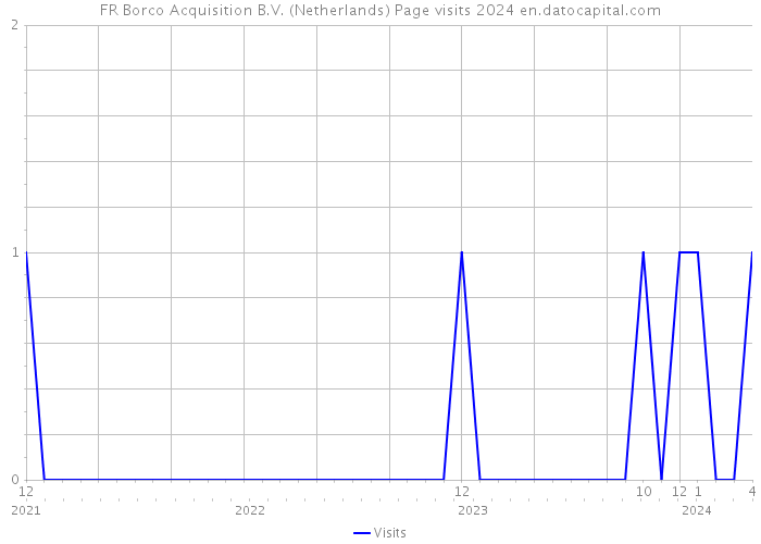 FR Borco Acquisition B.V. (Netherlands) Page visits 2024 