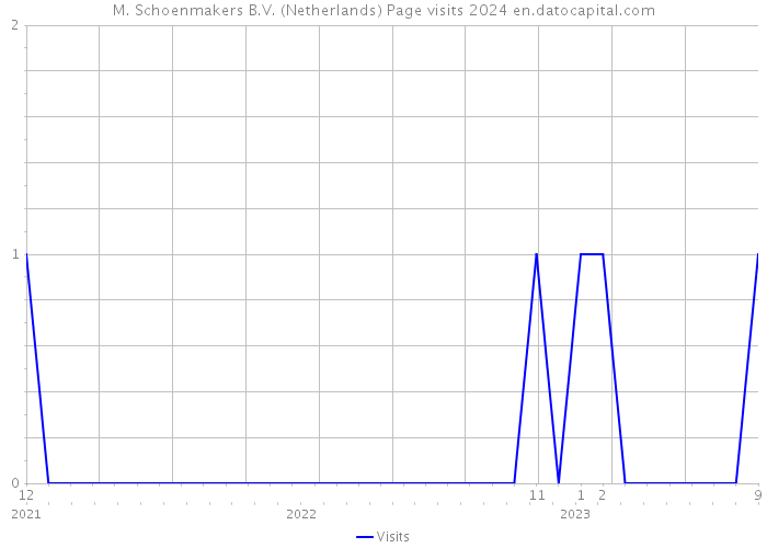 M. Schoenmakers B.V. (Netherlands) Page visits 2024 