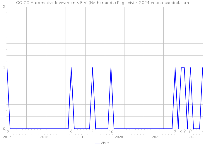 GO GO Automotive Investments B.V. (Netherlands) Page visits 2024 