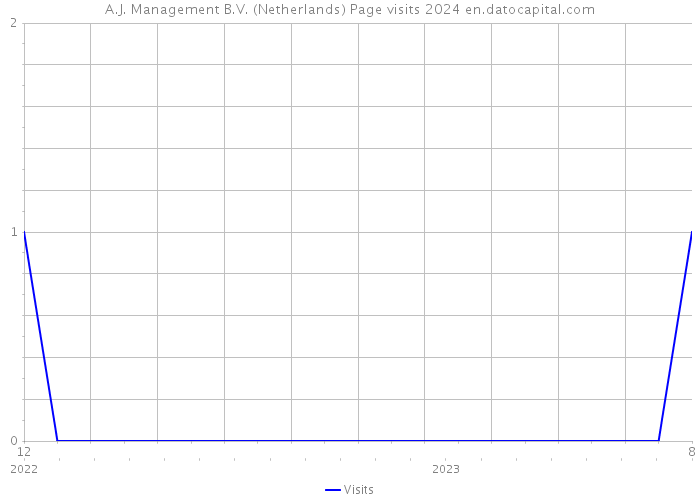 A.J. Management B.V. (Netherlands) Page visits 2024 