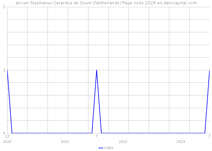 Jeroen Stephanus Gerardus de Grunt (Netherlands) Page visits 2024 