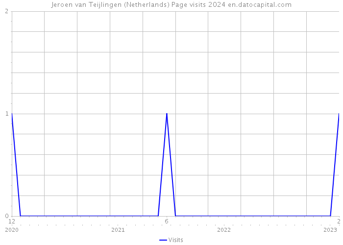 Jeroen van Teijlingen (Netherlands) Page visits 2024 