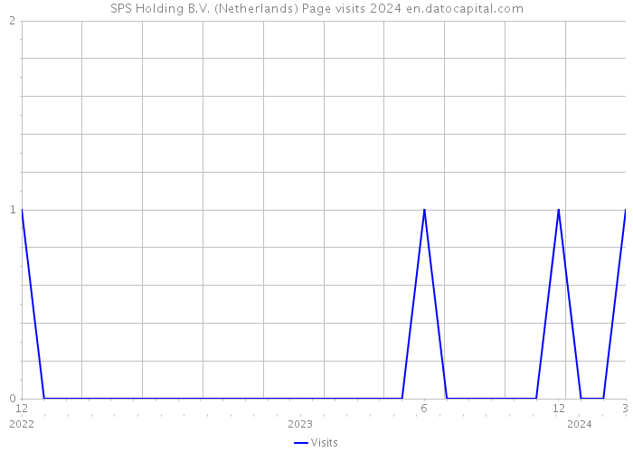 SPS Holding B.V. (Netherlands) Page visits 2024 
