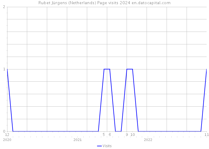Rubet Jürgens (Netherlands) Page visits 2024 