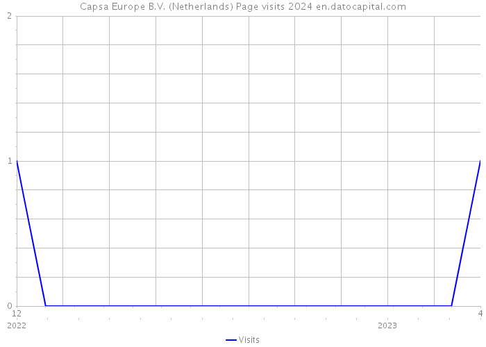 Capsa Europe B.V. (Netherlands) Page visits 2024 