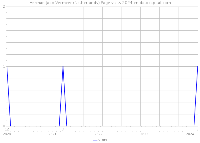 Herman Jaap Vermeer (Netherlands) Page visits 2024 