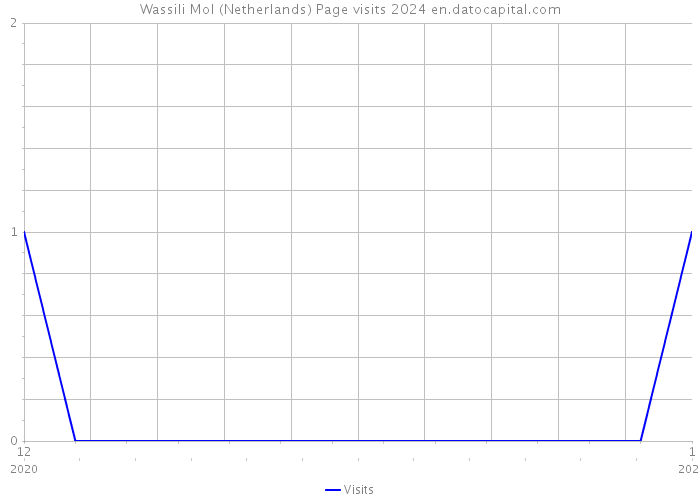 Wassili Mol (Netherlands) Page visits 2024 