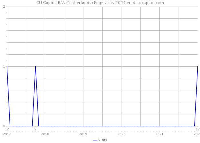 CU Capital B.V. (Netherlands) Page visits 2024 
