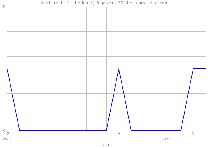Pavel Trenka (Netherlands) Page visits 2024 