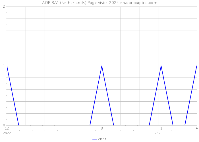 AOR B.V. (Netherlands) Page visits 2024 