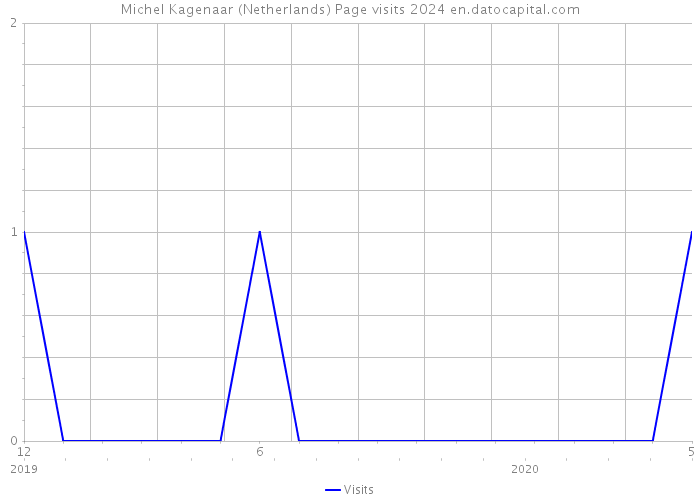 Michel Kagenaar (Netherlands) Page visits 2024 