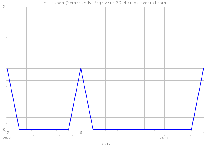 Tim Teuben (Netherlands) Page visits 2024 
