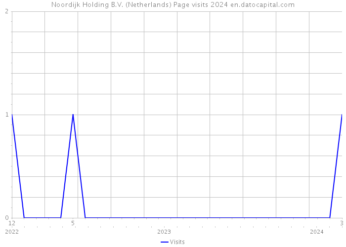 Noordijk Holding B.V. (Netherlands) Page visits 2024 