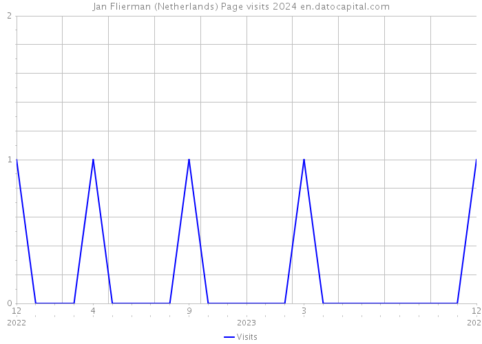 Jan Flierman (Netherlands) Page visits 2024 