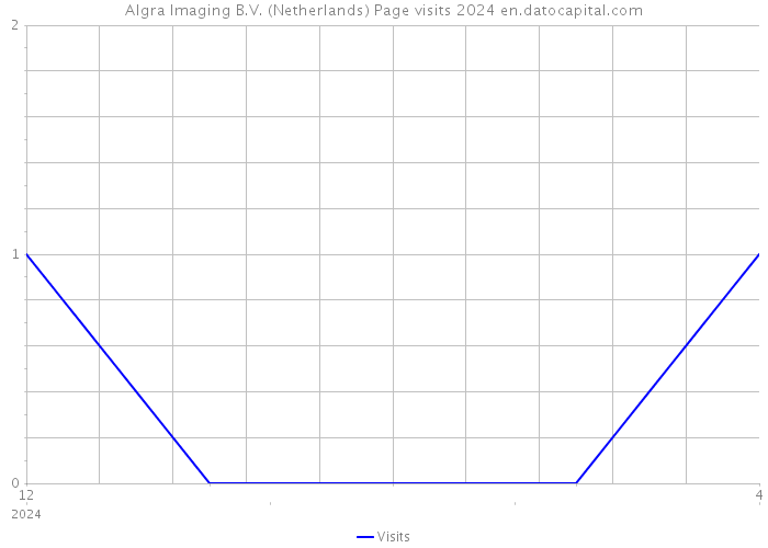 Algra Imaging B.V. (Netherlands) Page visits 2024 