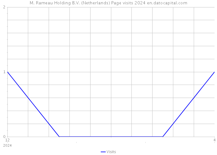 M. Rameau Holding B.V. (Netherlands) Page visits 2024 