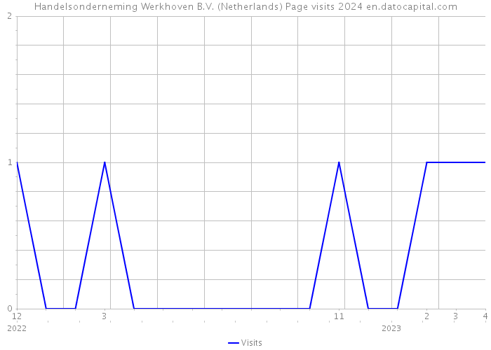 Handelsonderneming Werkhoven B.V. (Netherlands) Page visits 2024 