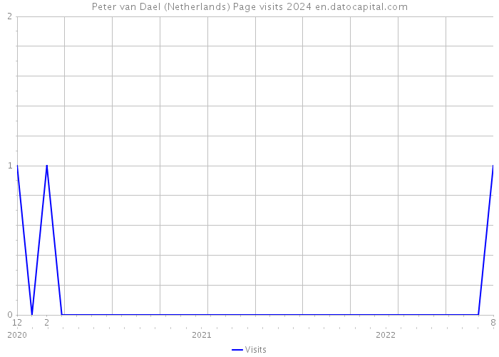 Peter van Dael (Netherlands) Page visits 2024 