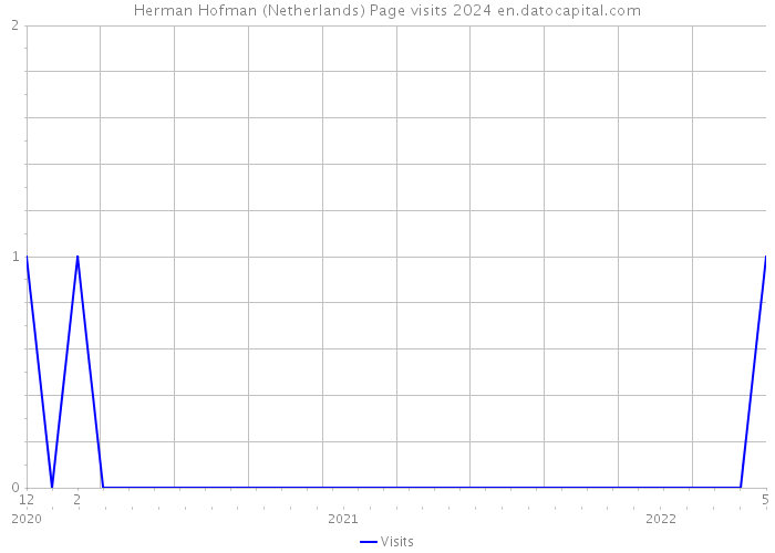 Herman Hofman (Netherlands) Page visits 2024 