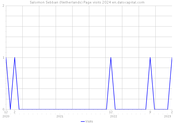 Salomon Sebban (Netherlands) Page visits 2024 