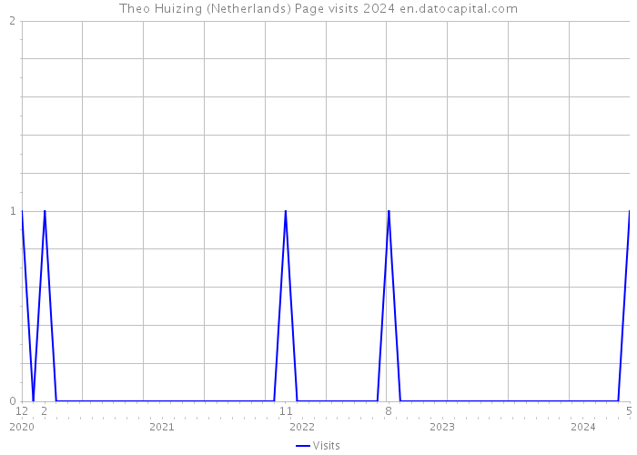 Theo Huizing (Netherlands) Page visits 2024 
