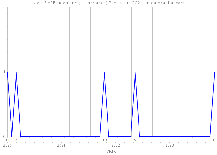 Niels Sjef Brügemann (Netherlands) Page visits 2024 