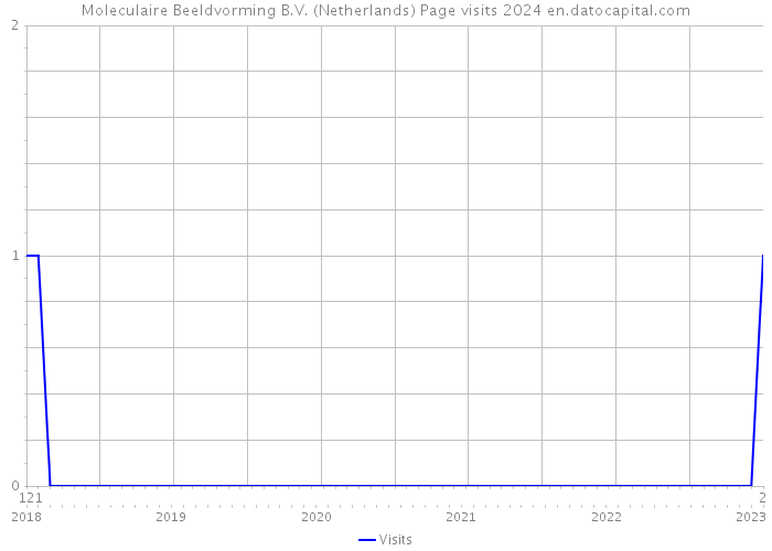 Moleculaire Beeldvorming B.V. (Netherlands) Page visits 2024 