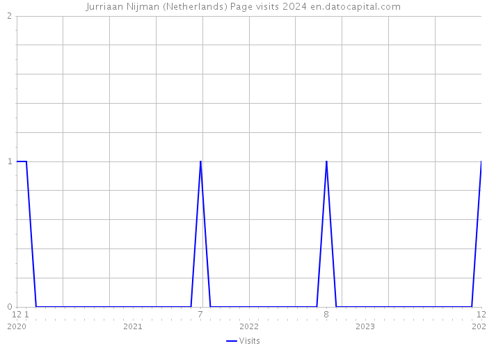 Jurriaan Nijman (Netherlands) Page visits 2024 