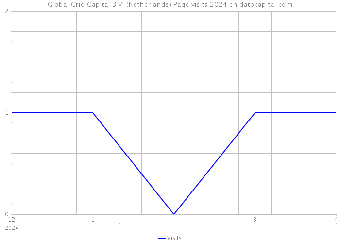 Global Grid Capital B.V. (Netherlands) Page visits 2024 