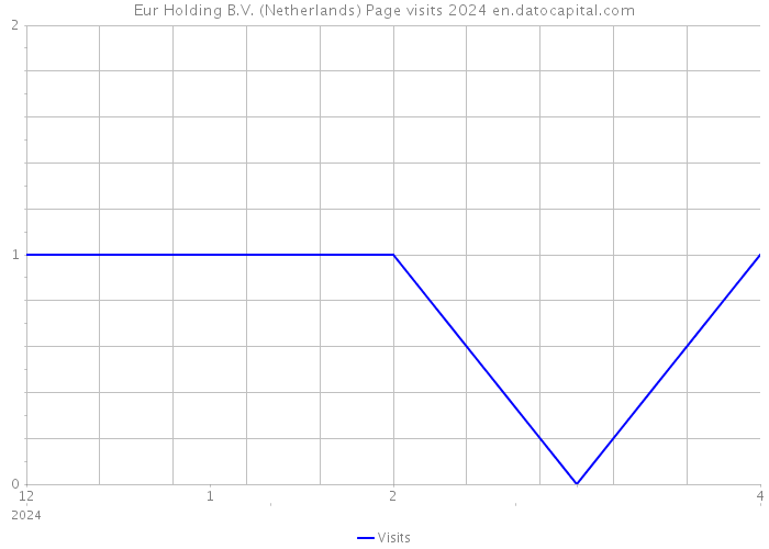 Eur Holding B.V. (Netherlands) Page visits 2024 