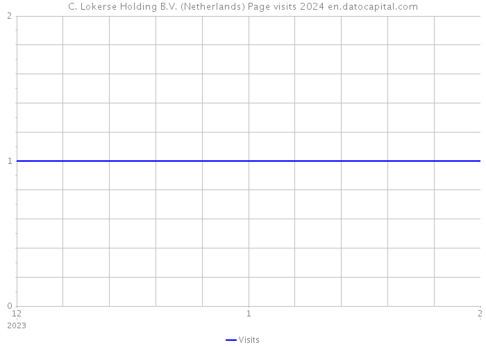 C. Lokerse Holding B.V. (Netherlands) Page visits 2024 