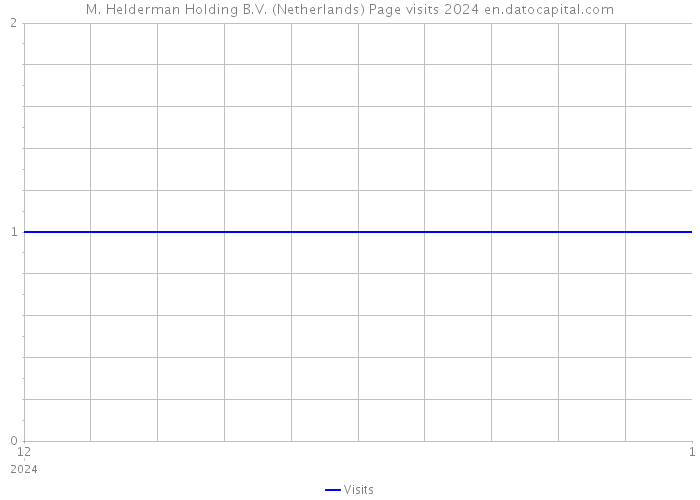 M. Helderman Holding B.V. (Netherlands) Page visits 2024 