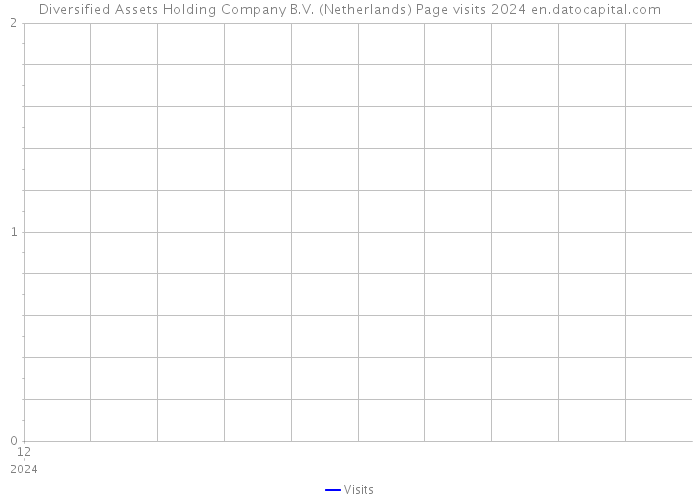 Diversified Assets Holding Company B.V. (Netherlands) Page visits 2024 