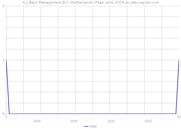 A.J. Banz Management B.V. (Netherlands) Page visits 2024 