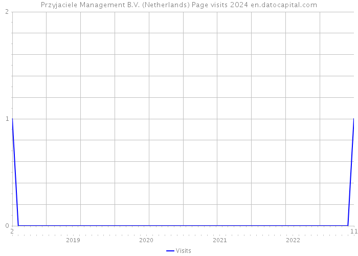 Przyjaciele Management B.V. (Netherlands) Page visits 2024 