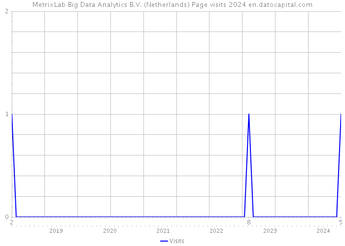 MetrixLab Big Data Analytics B.V. (Netherlands) Page visits 2024 