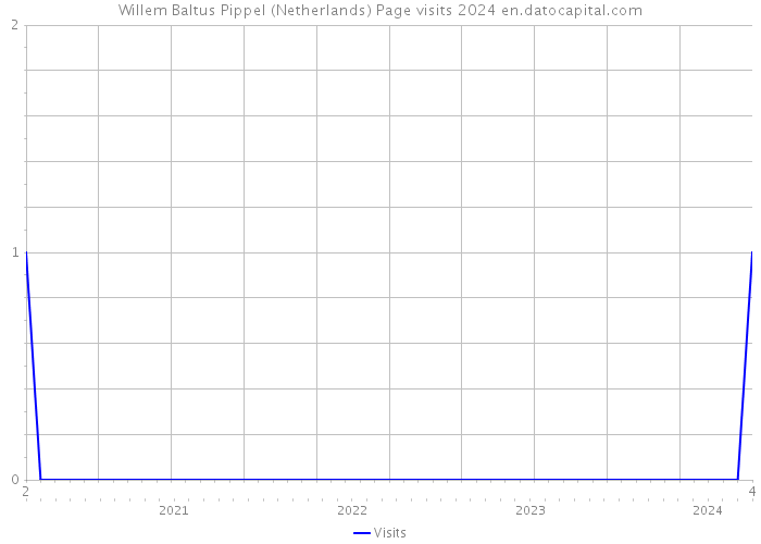 Willem Baltus Pippel (Netherlands) Page visits 2024 