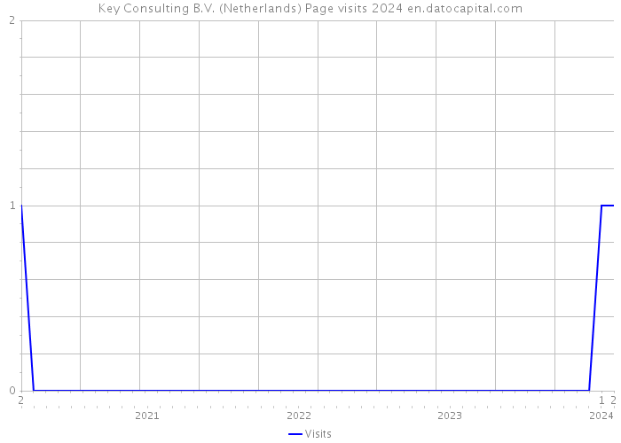 Key Consulting B.V. (Netherlands) Page visits 2024 