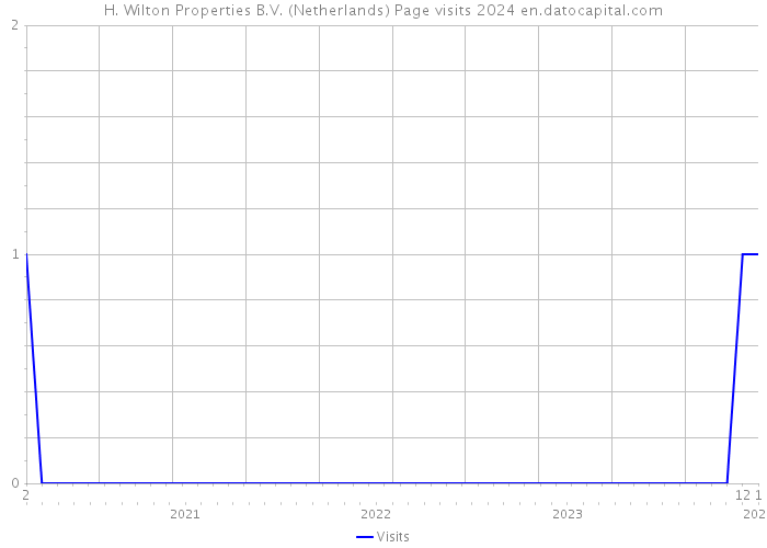 H. Wilton Properties B.V. (Netherlands) Page visits 2024 