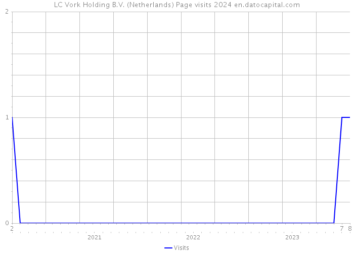 LC Vork Holding B.V. (Netherlands) Page visits 2024 