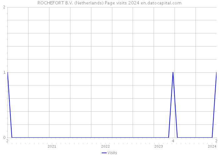 ROCHEFORT B.V. (Netherlands) Page visits 2024 