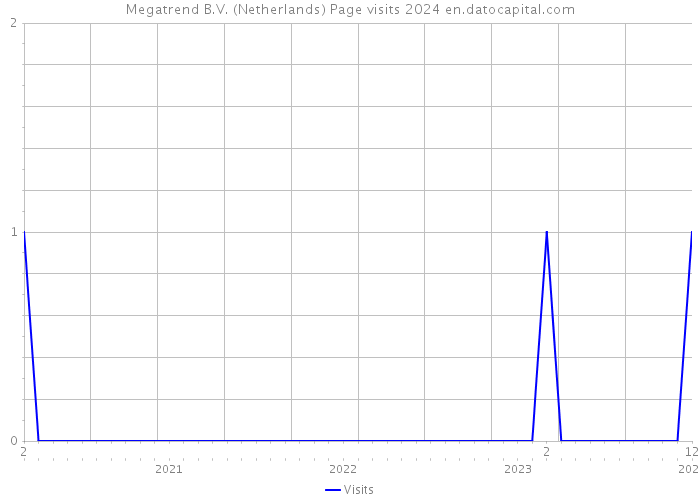 Megatrend B.V. (Netherlands) Page visits 2024 