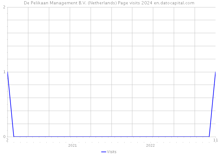 De Pelikaan Management B.V. (Netherlands) Page visits 2024 